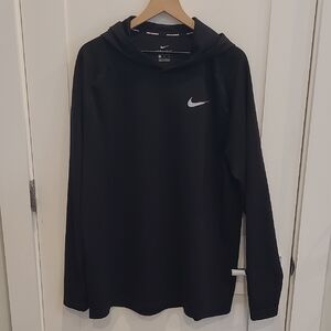Nike DRI-FIT HOODIE (Nike RUNNING) Black XL